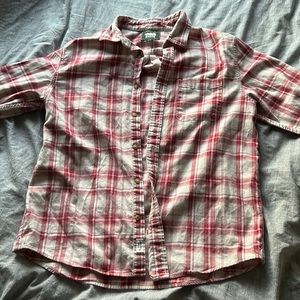 roots plaid shirt